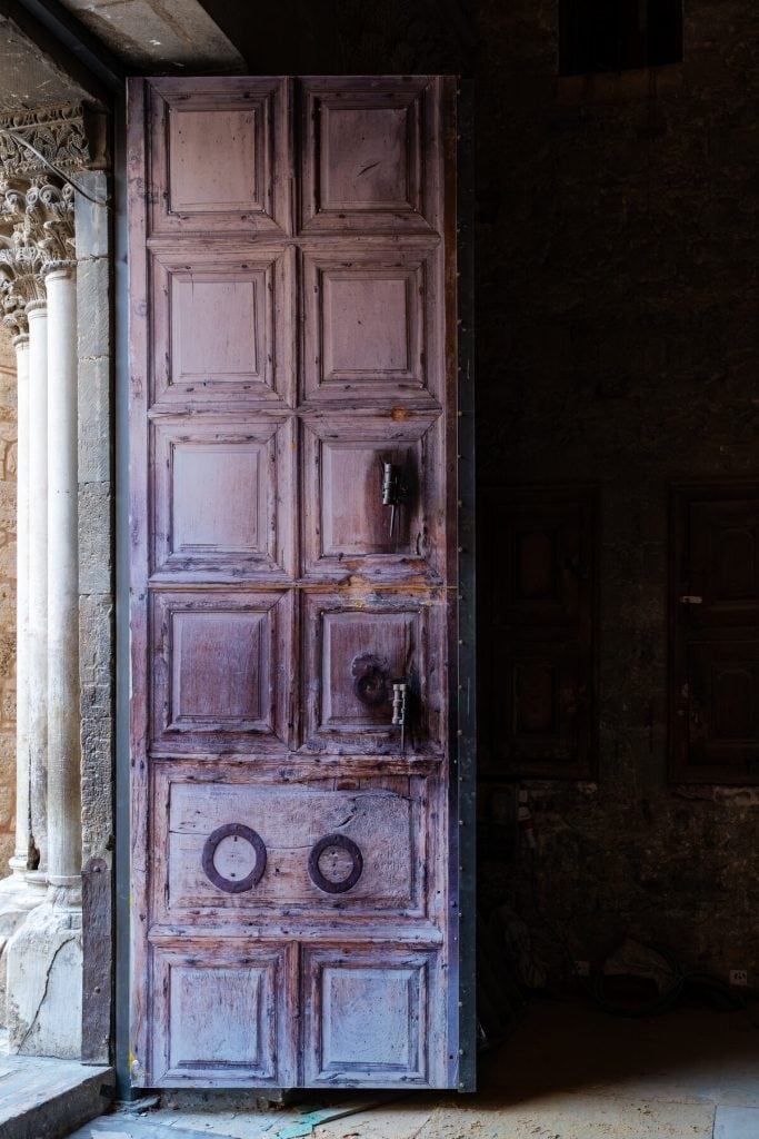 Main door of the Holy Sepulchre